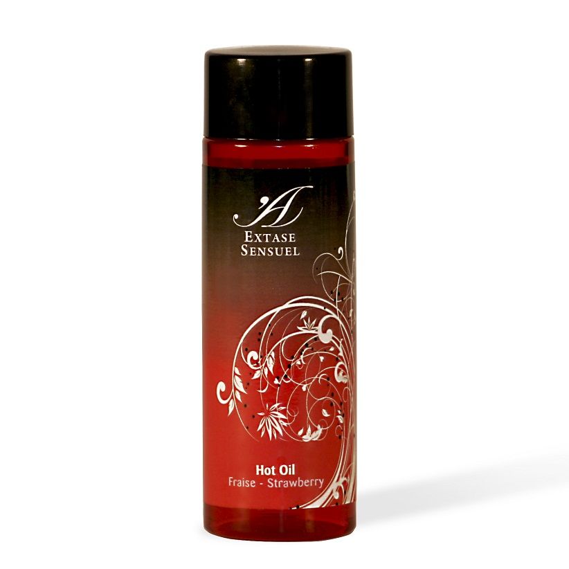 EXTASE SENSUAL - OLIO CALORE STIMOLANTE ALLA FRAGOLA 100 ML – Con effetto termico – foto 2