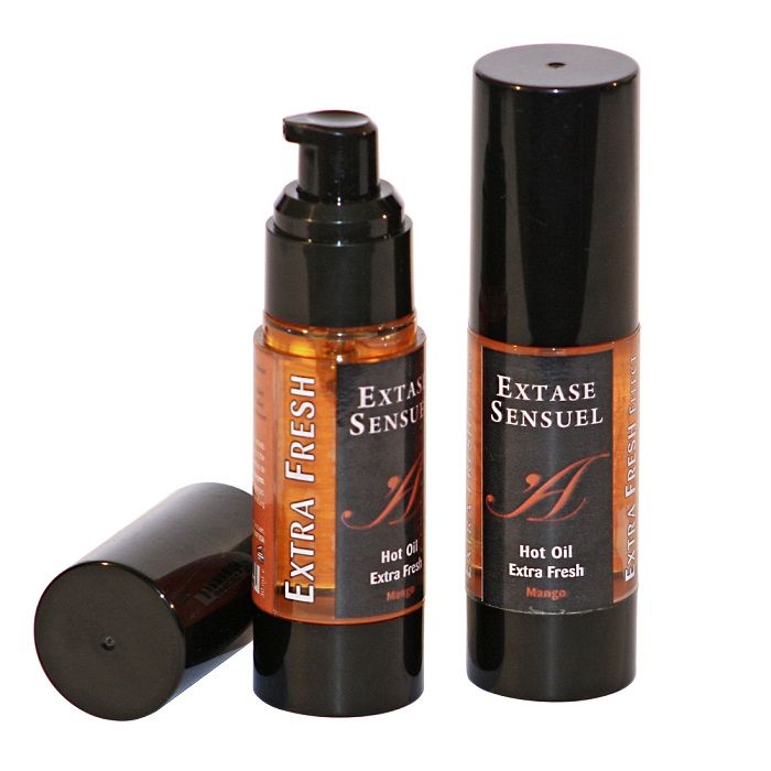 EXTASE SENSUAL - OLIO STIMOLANTE AL MANGO 30 ML – Con effetto termico – foto 3
