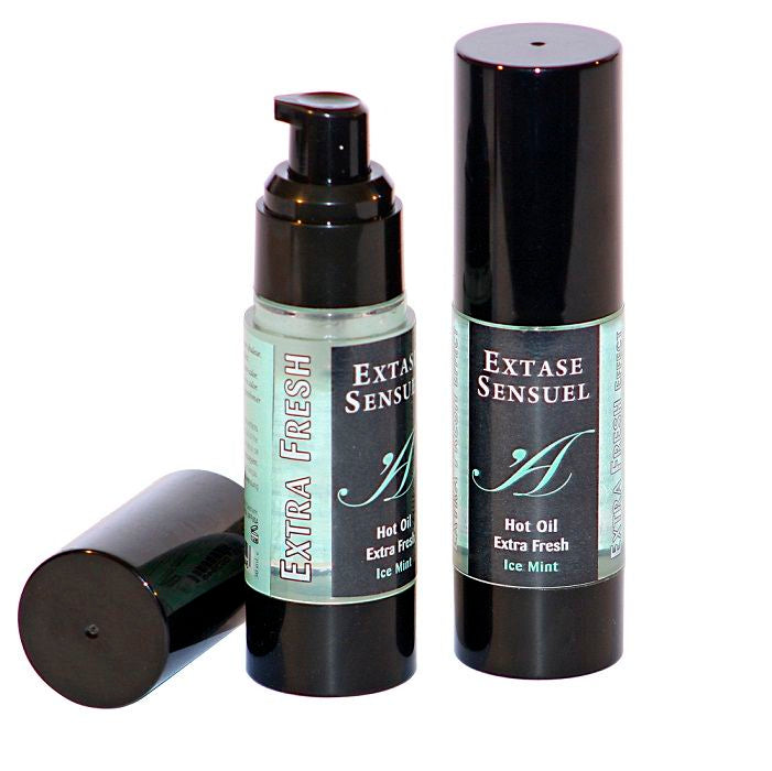 EXTASE SENSUAL - OLIO DA MASSAGGIO CON EFFETTO GHIACCIO EXTRA FRESCO 30 ML – Con effetto termico