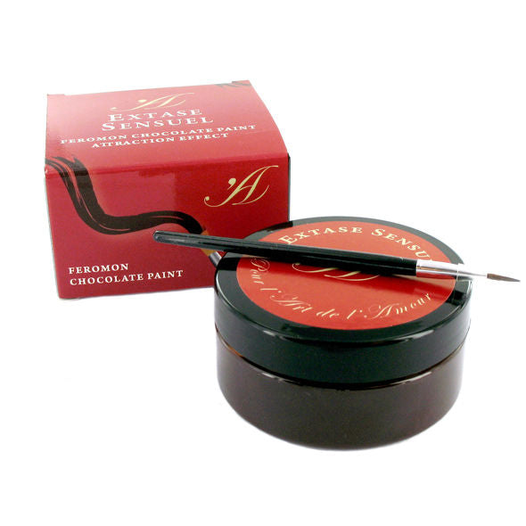 EXTASE SENSUAL - COLORE CORPO AL CIOCCOLATO CON EFFETTO ATTRAZIONE 50 ML – Essbare Körperfarbe – foto 2