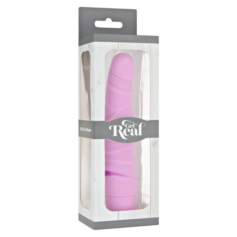 GET REAL - MINI VIBRATORE CLASSIC SLIM ROSA – Vibratori realistici – foto 3