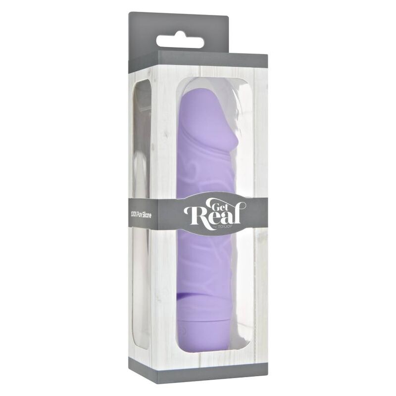 GET REAL - MINI VIBRATORE CLASSICO VIOLA – Vibratori realistici – foto 3