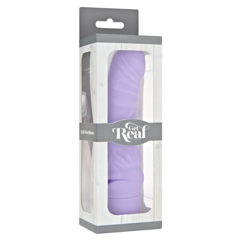 GET REAL - MINI VIBRATORE CLASSICO G-SPOT VIOLA – Vibratori realistici – foto 3