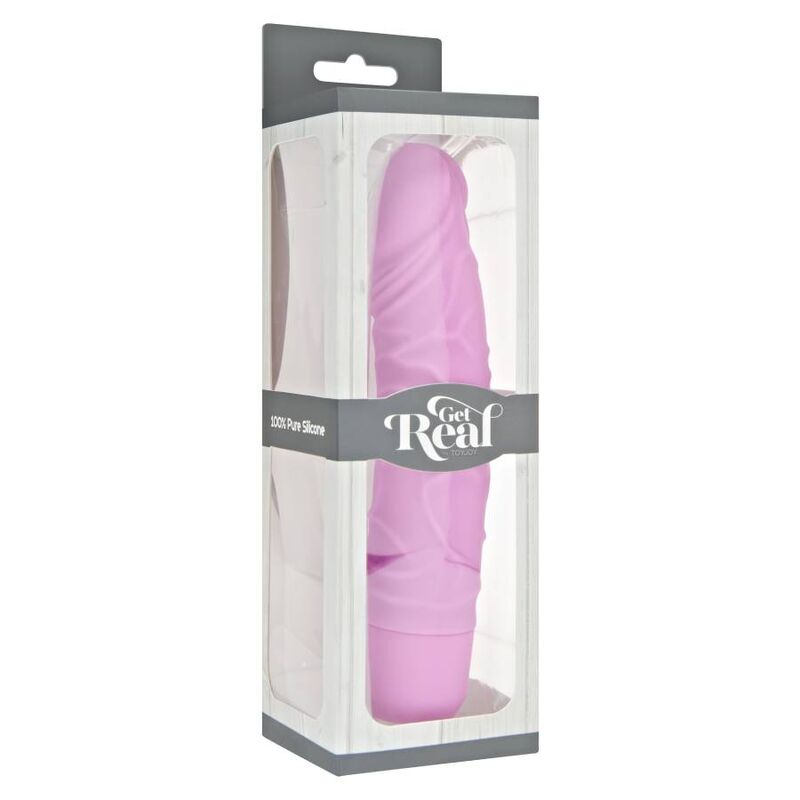 GET REAL - VIBRATORE ROSA ORIGINALE CLASSICO – Vibratori realistici – foto 3