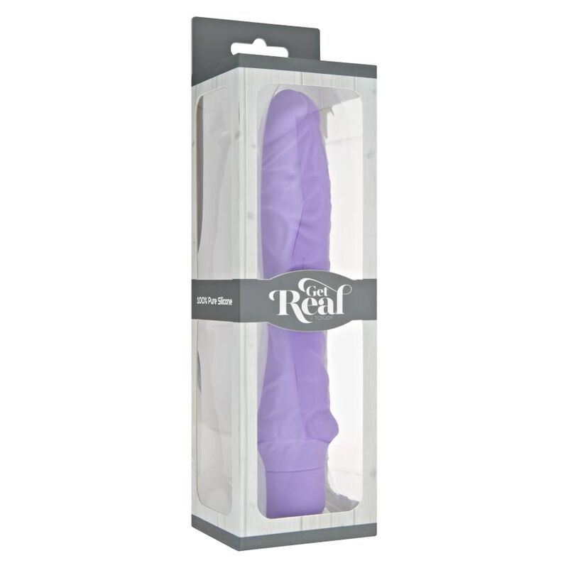 GET REAL - VIBRATORE CLASSICO GRANDE VIOLA – Vibratori realistici – foto 3