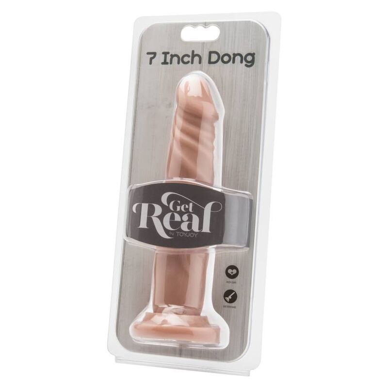 GET REAL - PELLE DONG 18 CM – Peni realistici – foto 2