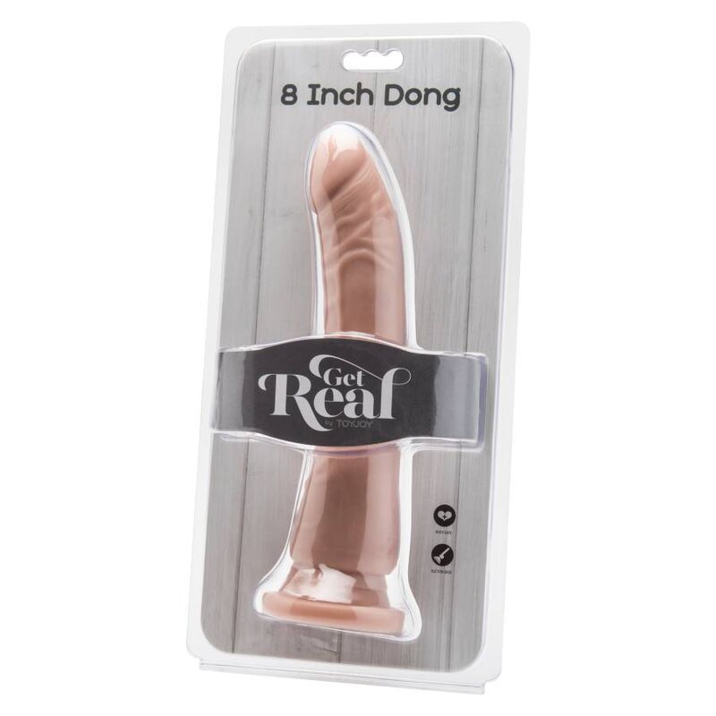 GET REAL - PELLE DONG 20,5 CM – Peni realistici – foto 2