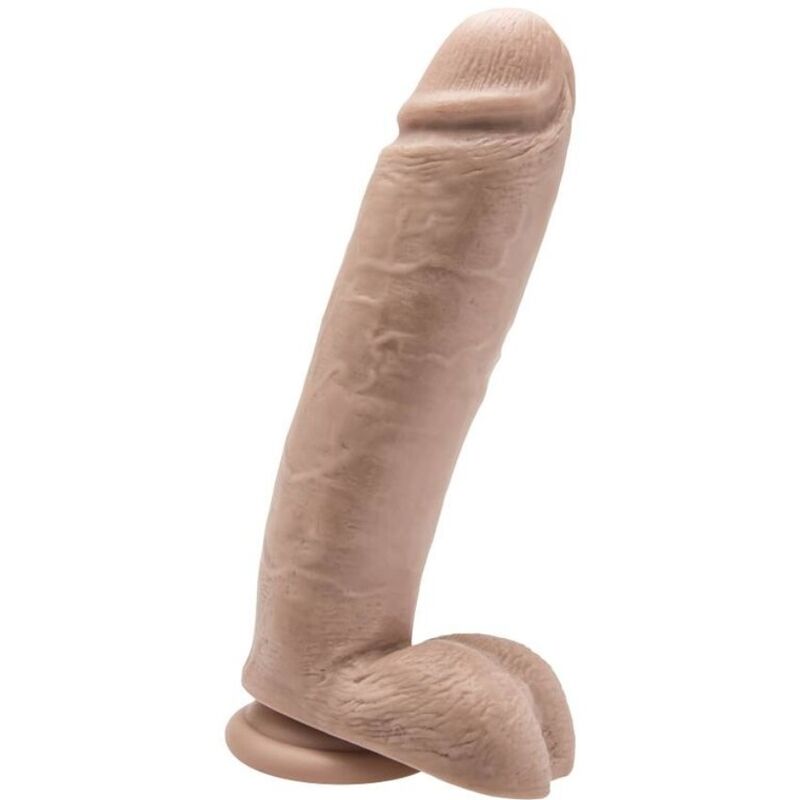 GET REAL - DILDO 25,5 CM CON PALLE DI PELLE – Peni realistici