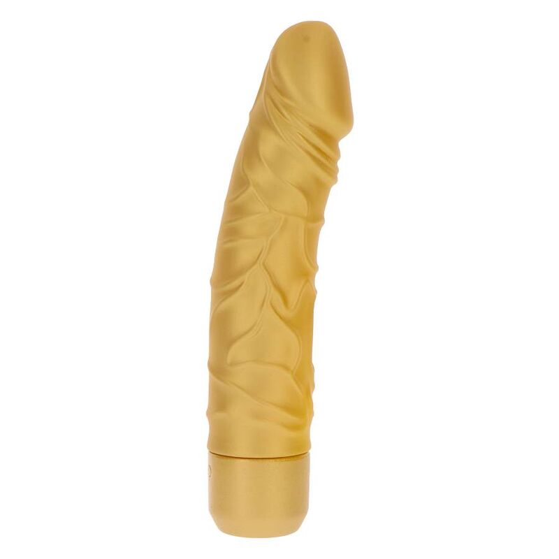 GET REAL - VIBRATORE ORIGINALE GOLD DICKER ORO – Vibratori realistici – foto 2