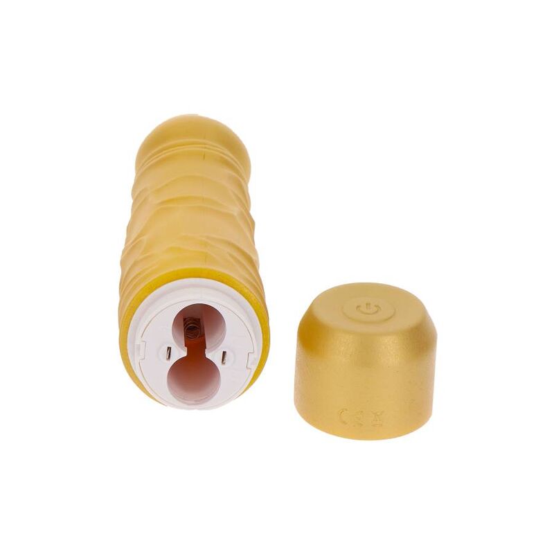 GET REAL - VIBRATORE ORIGINALE GOLD DICKER ORO – Vibratori realistici – foto 7