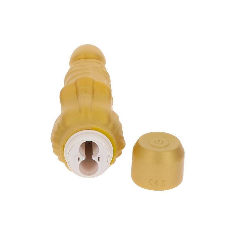 GET REAL - VIBRATORE GOLD DICKER STIM ORO – Vibratori realistici – foto 7