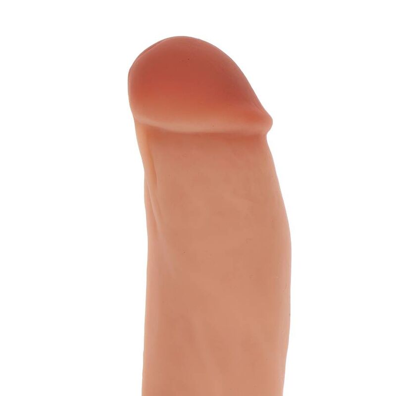 GET REAL - DILDO IN SILICONE 18 CM CON PALLE IN PELLE – Peni realistici – foto 2