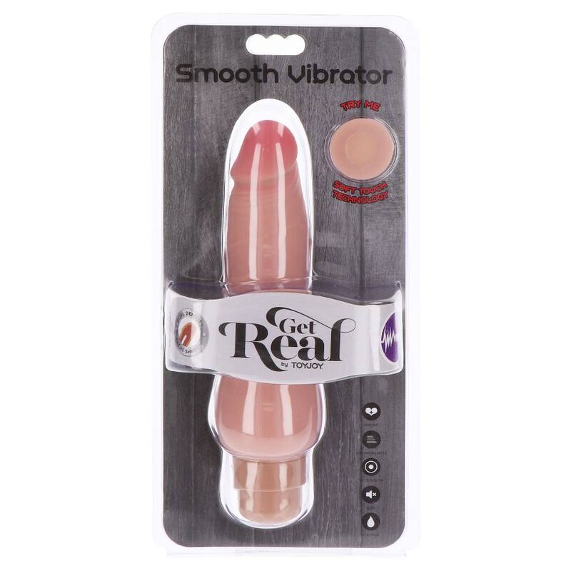 GET REAL - PELLE VIBRANTE LISCIA A DOPPIA DENSIT – Vibratori realistici – foto 4