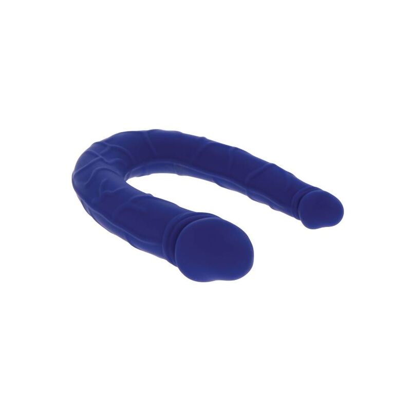 GET REAL - MINI DOPPIO DONG BLU REALISTICO – Doppio pene – foto 4