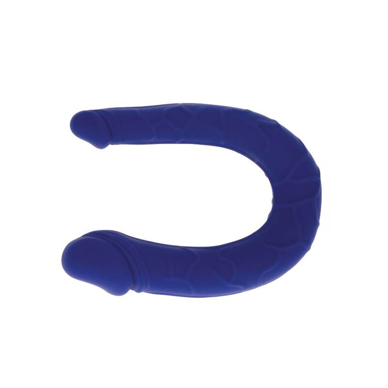 GET REAL - MINI DOPPIO DONG BLU REALISTICO – Doppio pene – foto 6