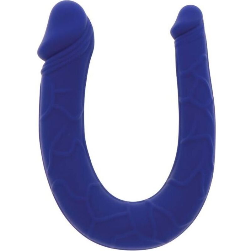 GET REAL - MINI DOPPIO DONG BLU REALISTICO – Doppio pene