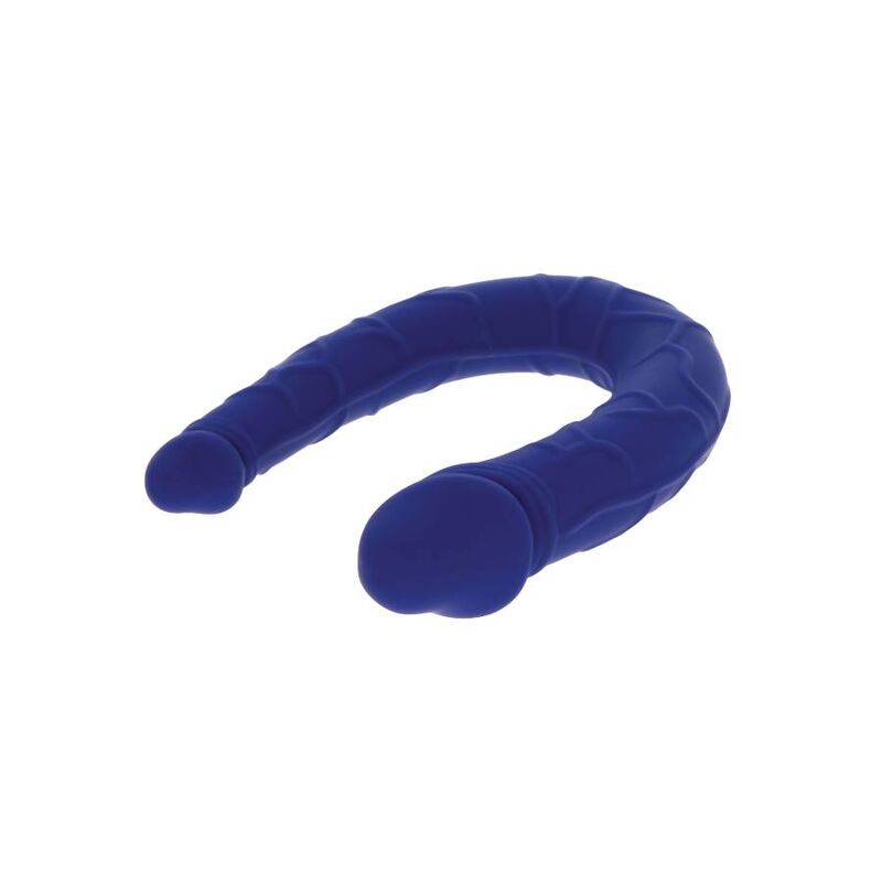 GET REAL - MINI DOPPIO DONG BLU REALISTICO – Doppio pene – foto 7