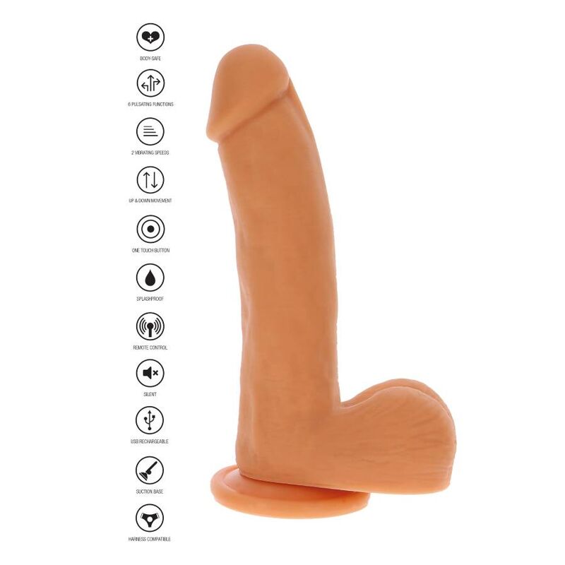 GET REAL - PULSE MAGNETICA FIDUCIA DILDO PELLE – Vibratori realistici – foto 4