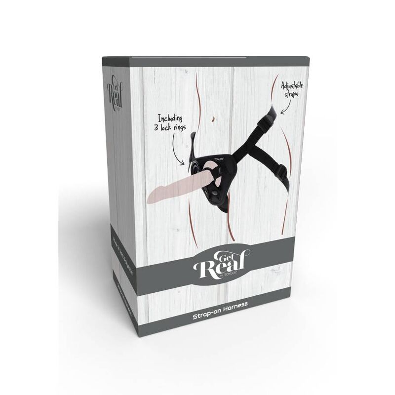 GET REAL - IMBRAGATURA CON CINTURINO NERA – Imbracature senza vibrazioni – foto 9