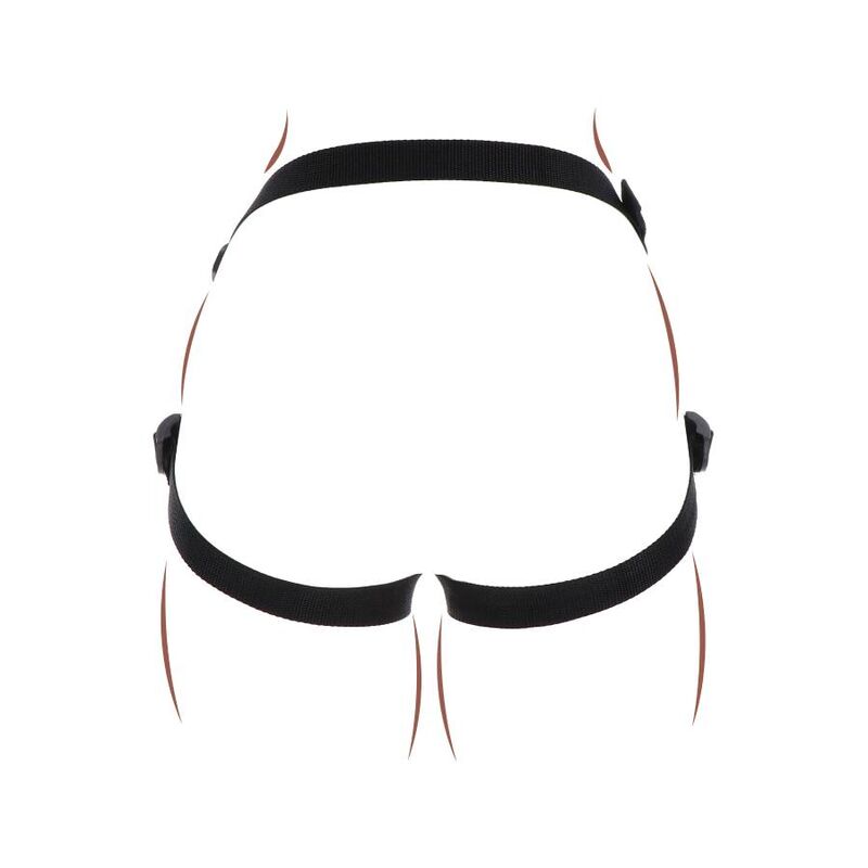 GET REAL - IMBRAGATURA CON CINTURINO NERA – Imbracature senza vibrazioni – foto 8