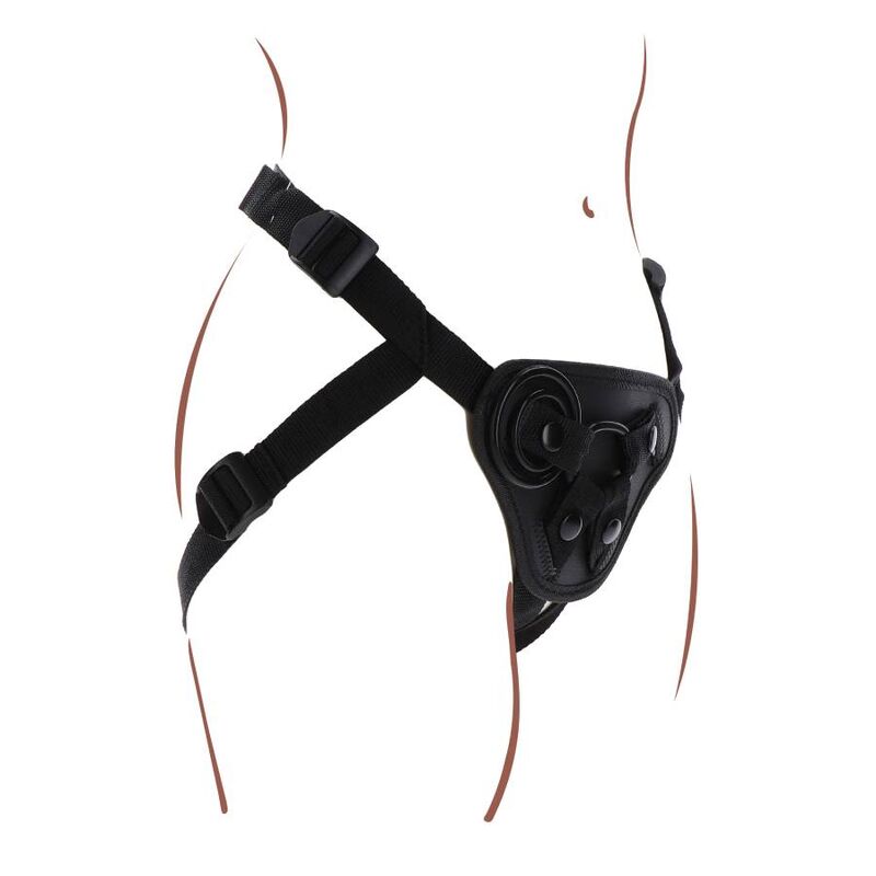 GET REAL - IMBRAGATURA CON CINTURINO NERA – Imbracature senza vibrazioni – foto 5