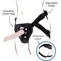 GET REAL - IMBRACATURA DELUXE CON CINTURINO NERO – Imbracature senza vibrazioni