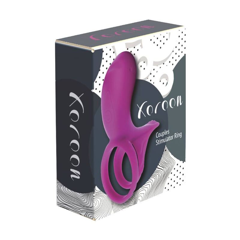 XOCOON - ANELLO STIMOLATORE DI COPPIA FUCSIA – Cockring con vibrazione – foto 8