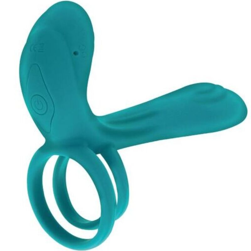 XOCOON - ANELLO VIBRATORE PER COPPIA VERDE – Cockring con vibrazione