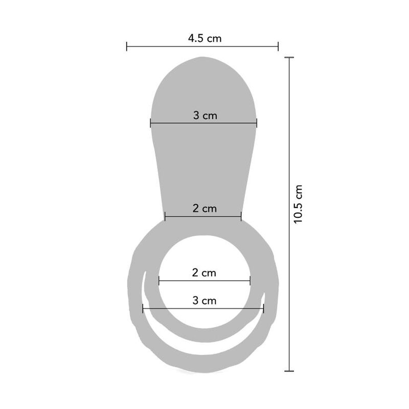 XOCOON - ANELLO VIBRATORE PER COPPIA VERDE – Cockring con vibrazione – foto 6