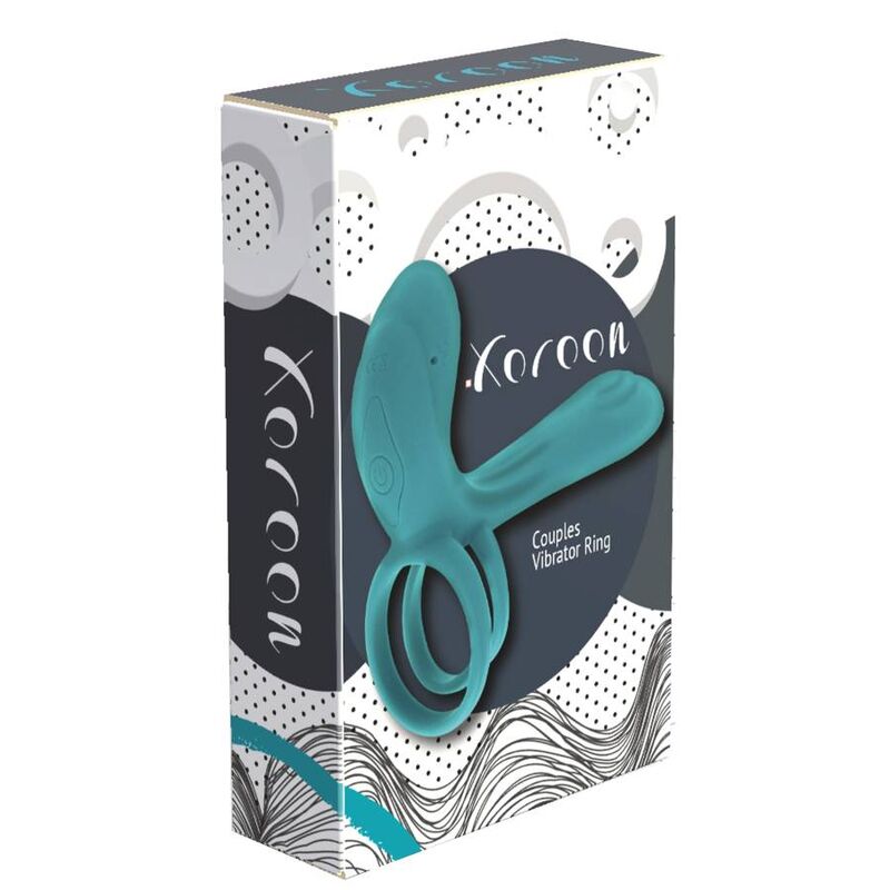 XOCOON - ANELLO VIBRATORE PER COPPIA VERDE – Cockring con vibrazione – foto 8