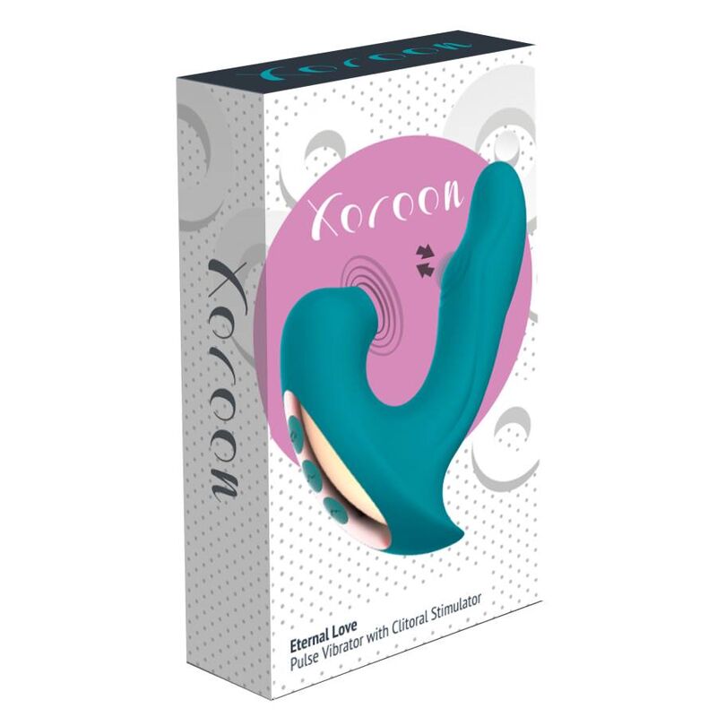 XOCOON - STIMOLATORE ETERNAL LOVE VIBE VERDE – Per il clitoride – foto 9
