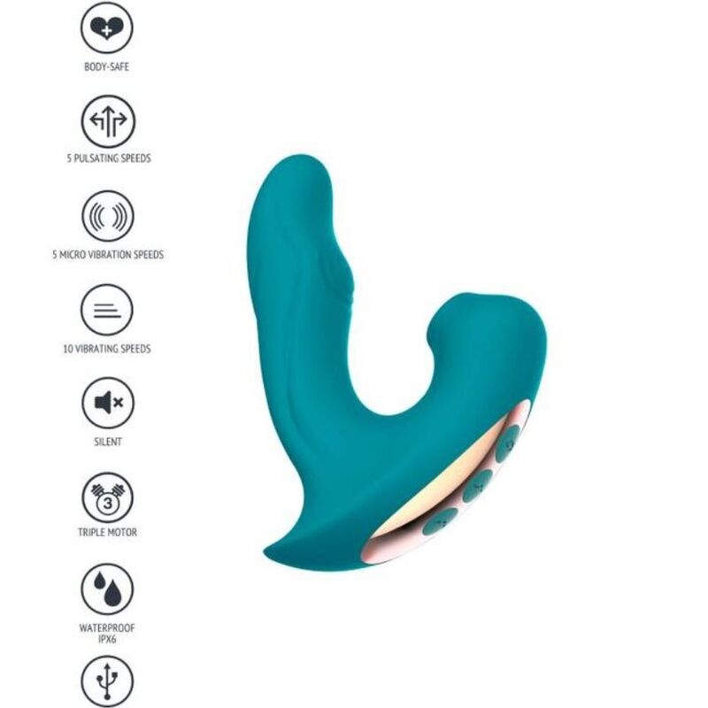 XOCOON - STIMOLATORE ETERNAL LOVE VIBE VERDE – Per il clitoride – foto 2