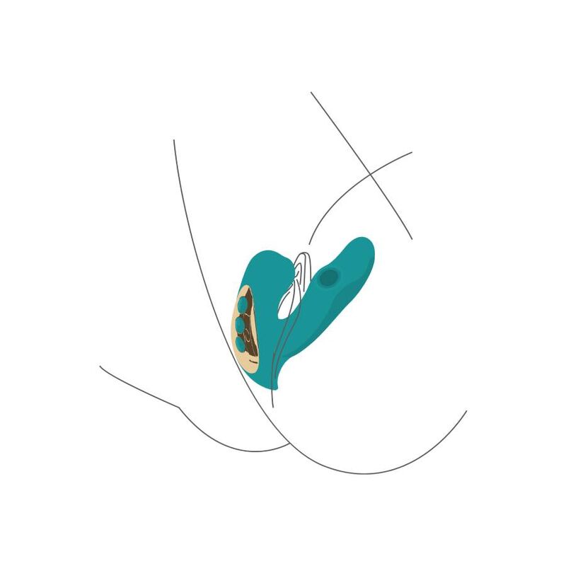 XOCOON - STIMOLATORE ETERNAL LOVE VIBE VERDE – Per il clitoride – foto 7