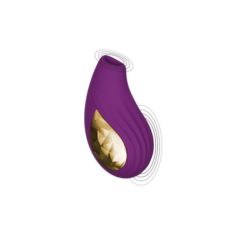 XOCOON - STIMOLATORE DI AMORE DIVINO VIOLA – Stimolatore dell'aria nessuna vibrazione – foto 3