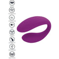 XOCOON - VIBRATORE DI COPPIA BOUND LOVE VIOLA – Stimolatore dell'aria nessuna vibrazione