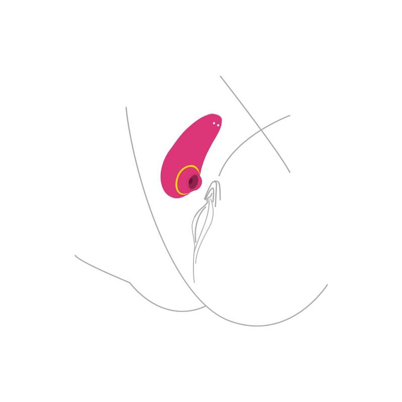 XOCOON - STIMOLATORE D''AMORE INFINITO FUCSIA – Stimolatore dell'aria nessuna vibrazione – foto 6