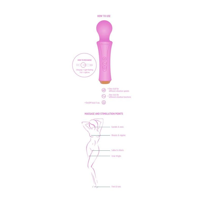 XOCOON - LA BACCHETTA PERSONALE FUCSIA – Massaggiatrici – foto 6