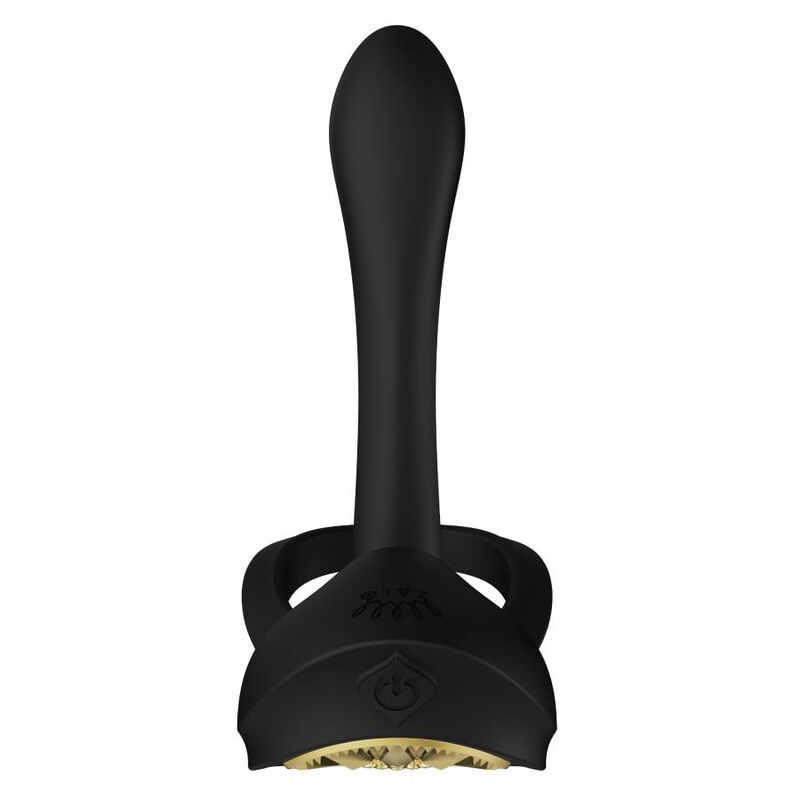 ZALO - ANELLO PER COPPIE VIBRANTI BAYEK NERO – Cockring con vibrazione – foto 16