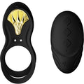 ZALO - ANELLO PER COPPIE VIBRANTI BAYEK NERO – Cockring con vibrazione
