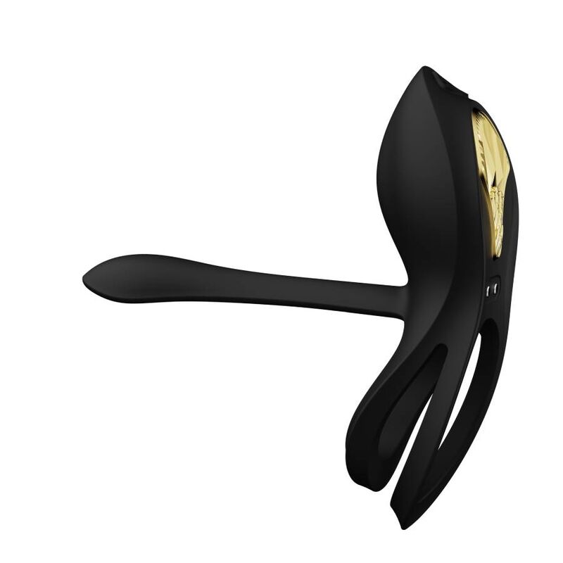 ZALO - ANELLO PER COPPIE VIBRANTI BAYEK NERO – Cockring con vibrazione – foto 12