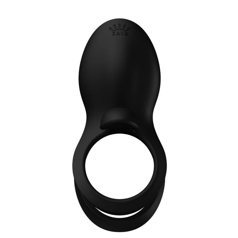 ZALO - ANELLO PER COPPIE VIBRANTI BAYEK NERO – Cockring con vibrazione – foto 19