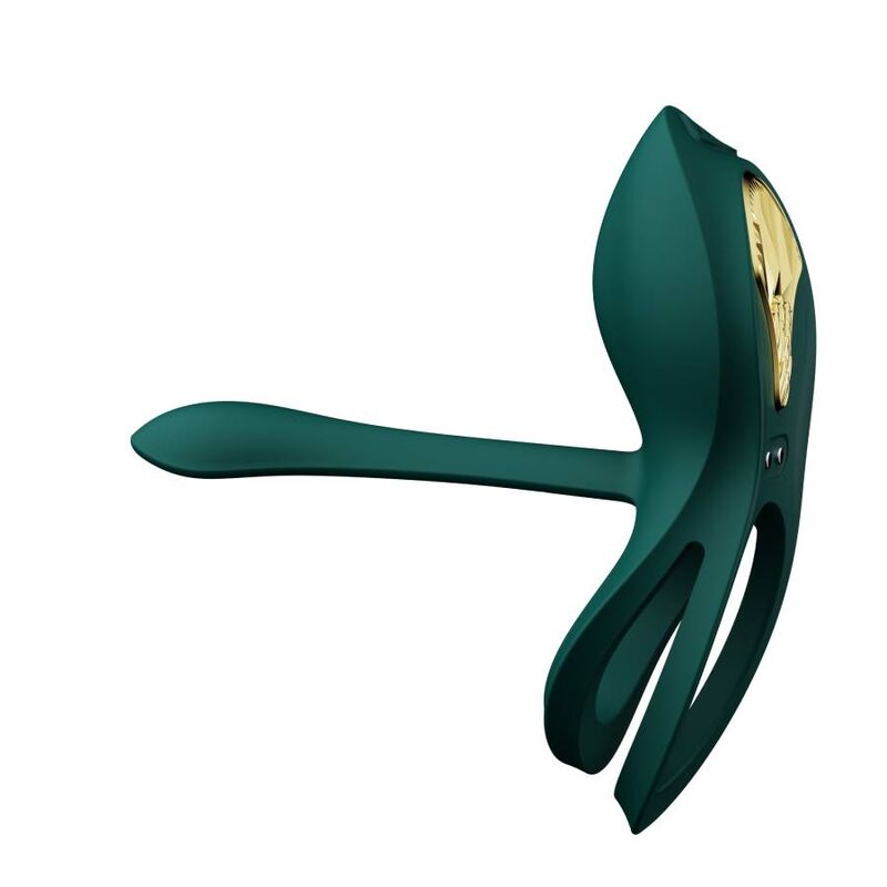 ZALO - ANELLO PER COPPIE VIBRANTI BAYEK VERDE – Cockring con vibrazione – foto 12