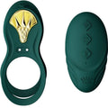 ZALO - ANELLO PER COPPIE VIBRANTI BAYEK VERDE – Cockring con vibrazione