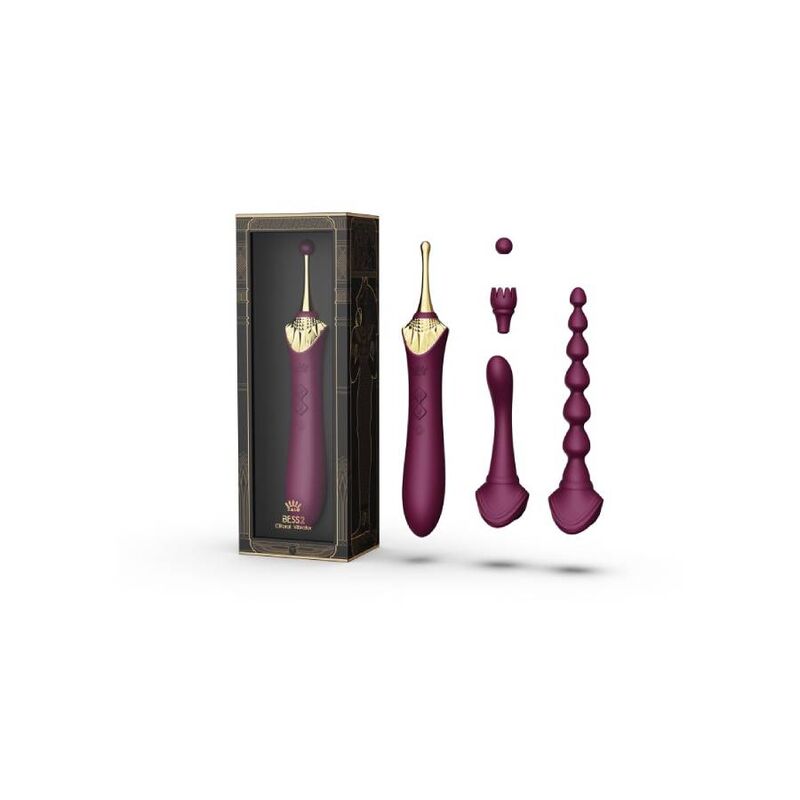 ZALO - BESS 2 CLITORAL MASSAGER PURPLE – Mini vibratori – foto 14