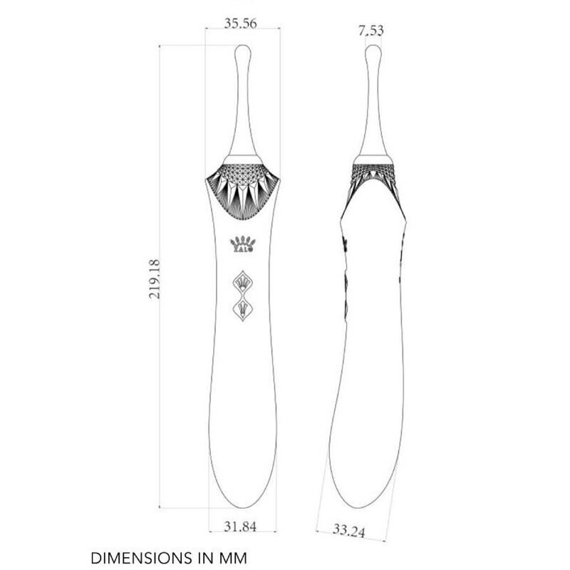 ZALO - BESS 2 CLITORAL MASSAGER PURPLE – Mini vibratori – foto 11