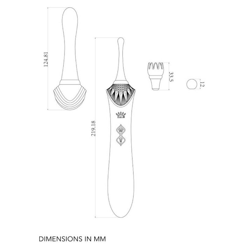 ZALO - BESS 2 CLITORAL MASSAGER PURPLE – Mini vibratori – foto 13