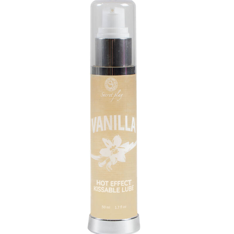 SECRETPLAY - LUBRIFICANTE 2-1 EFFETTO CALORE VANIGLIA 50 ML – Effetto calore
