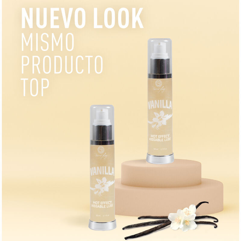 SECRETPLAY - LUBRIFICANTE 2-1 EFFETTO CALORE VANIGLIA 50 ML – Effetto calore – foto 4