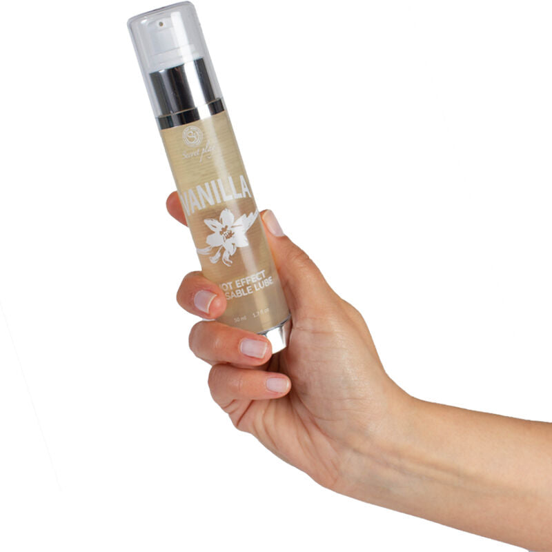 SECRETPLAY - LUBRIFICANTE 2-1 EFFETTO CALORE VANIGLIA 50 ML – Effetto calore – foto 3