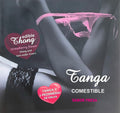 HOTFLOWERS - PERIZOMA IN WAFER E 2 COPRICETTE PER RAGAZZA GUSTO FRAGOLA /es/pt/en/fr/it/ – Lingerie commestibile